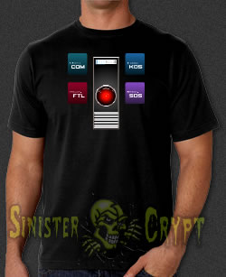 HAL 9000 t-shirt 2001 Space Odyssey